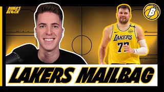 Lakers Mailbag: Giannis Vs. Jokic, Luka's Extension, Cap Space If Reaves Re-Signs? | Buha's Block