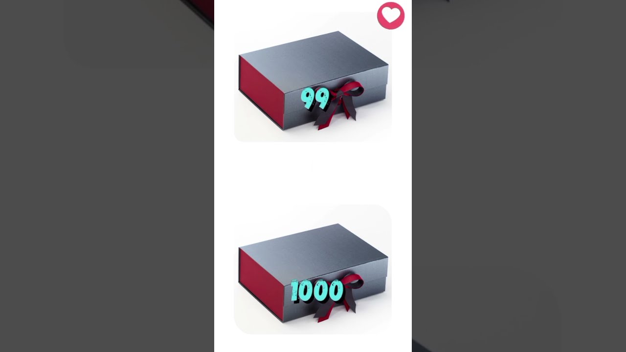 Part Choose Your Gift Box Wisely Comment Prize Shorts Trending Viral