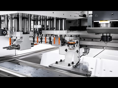 CNC Drilling machine HE1200 D6 — Showcase video