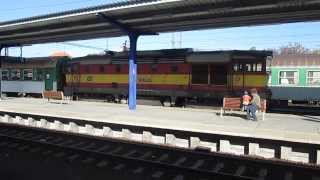 754 078-4 příjezd os 8273 do Tábora