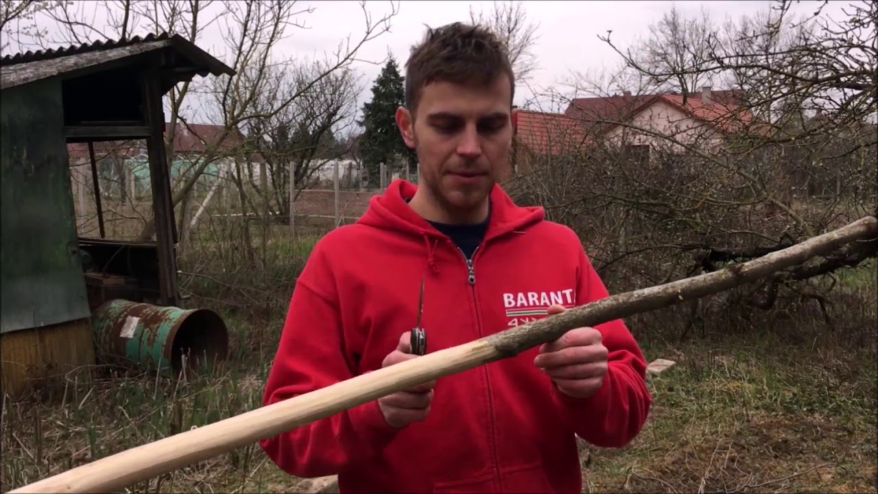 Baranta életmód - Botkészítés