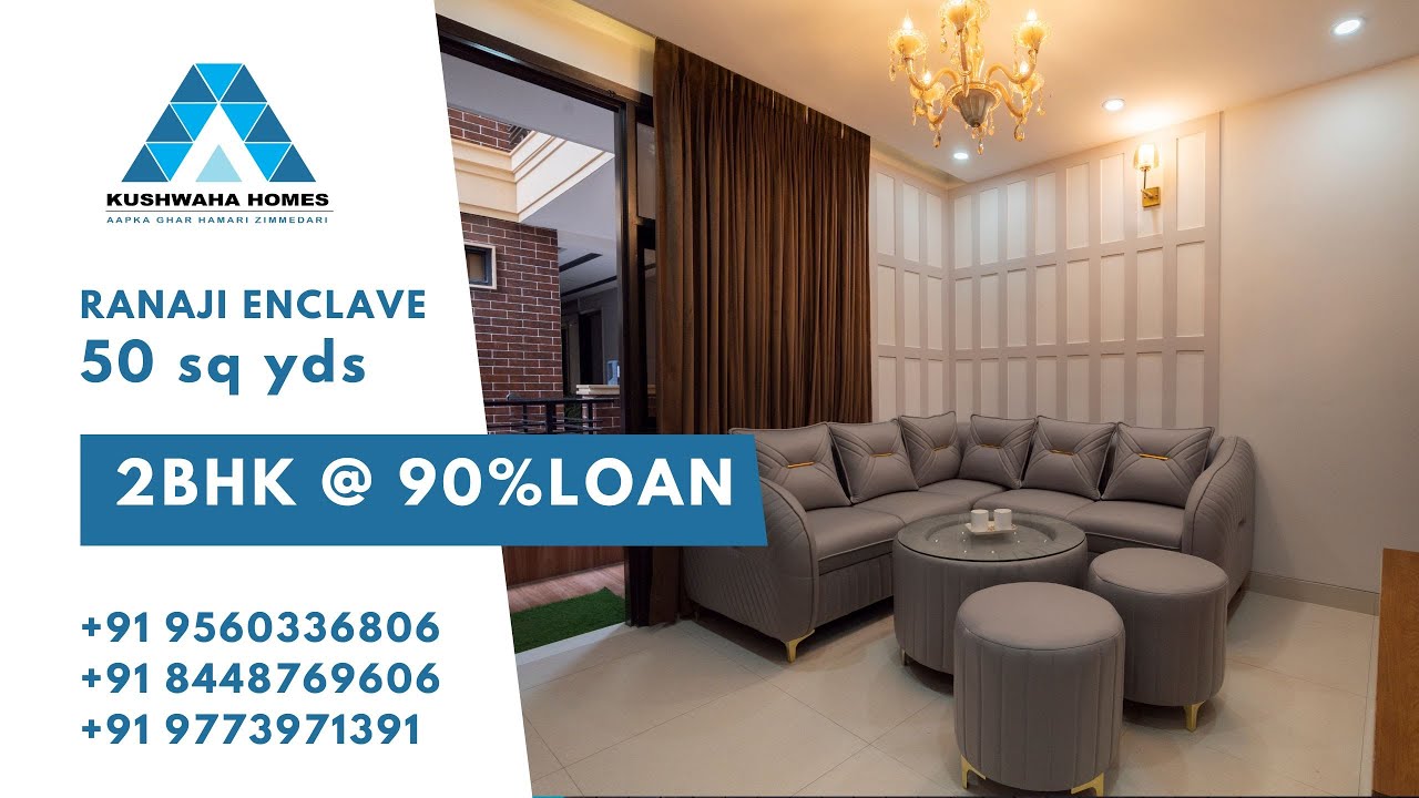 RANAJI ENCLAVE I 50 SQ YDS I 2BHK @ 90% LOAN