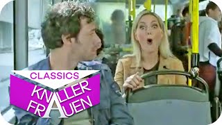 Martina verpeilt im Bus