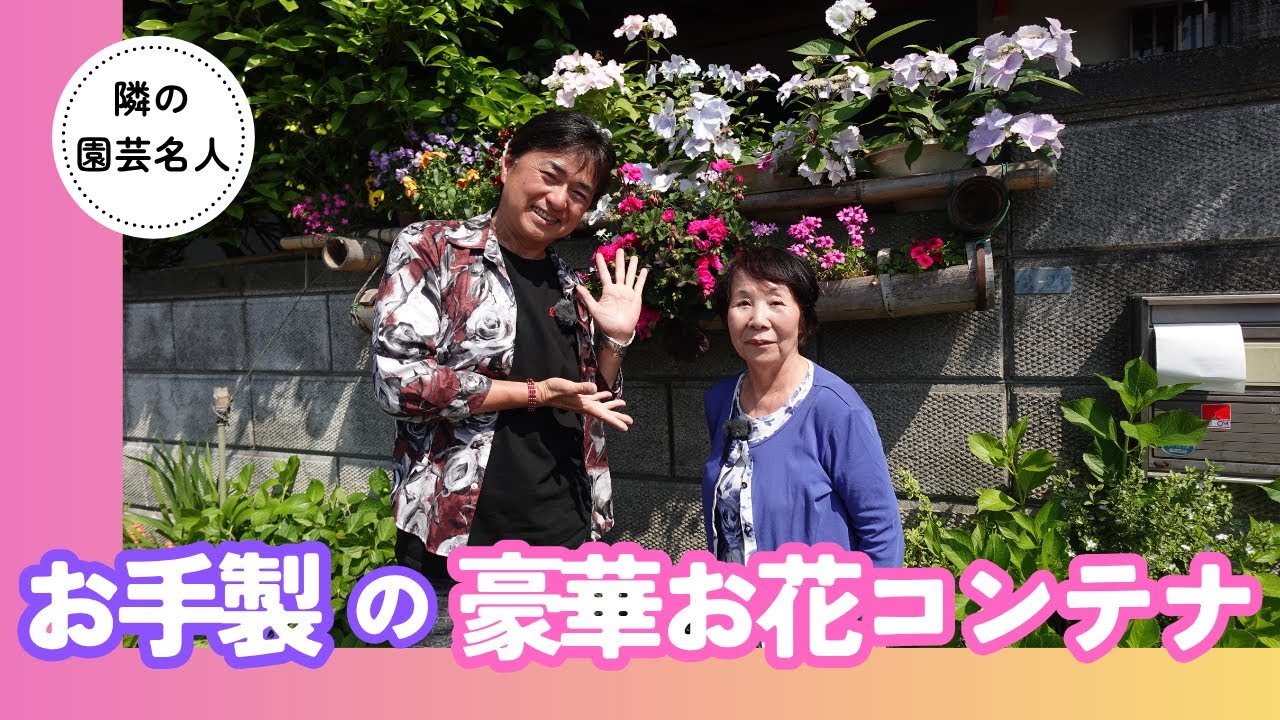 Lots of flower friends ♪] Gorgeous flower containers! (The