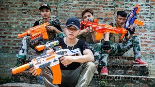 Nerf War: Special Trooper Nerf Battle Criminal Group Battle Infinity NERF MOVIES