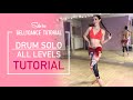 Drum solo all levels  BELLYDANCE TUTORIAL by Silvia Brazzoli