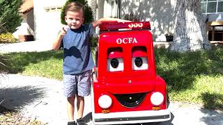 OCFA Fire Prevention Week - Freddie Plans Fire Escape