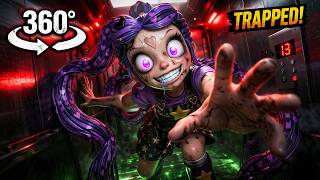 Trapped in the Elevator with Lily Love Braids! 😱 360° VR