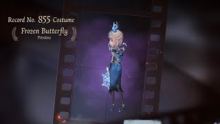 Identity V | Priestess always gets the BEST SKINS! | “Frozen Butterfly” *NEW* Costume Gameplay