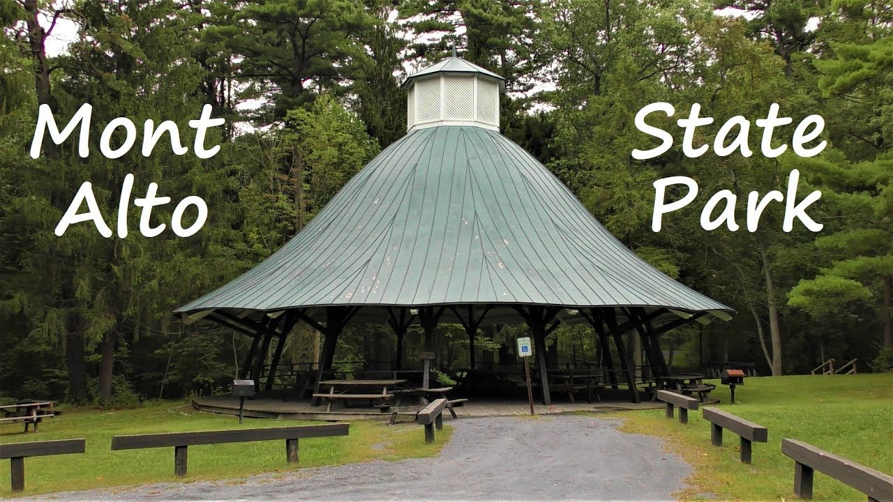Oldest State Park in Pennsylvania Mont Alto State Park YouTube