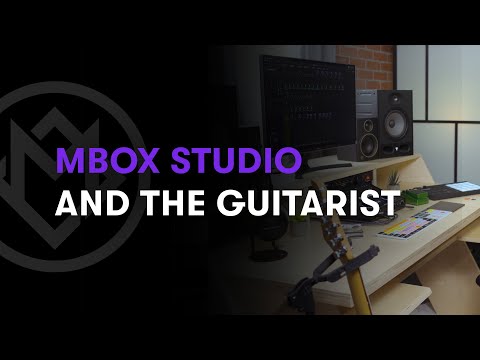 MBOX Studio and the Guitarist