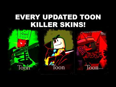 WINNING WITH EVERY UPDATED TOON KILLER SKIN in Forsaken (Helperbot Update)