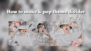 How to make K-pop theme divider for instagram easily •| Cherry Luscious screenshot 5