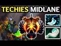 🔥 HOW TO PLAY TECHIES MID COMBO WOMBO | DOTA 2 🔥