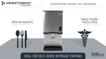 Manitowoc Sensor-Activated Countertop Nugget Ice Dispenser