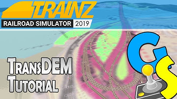 TransDEM Tutorial - Basic Trainz Route from Scratch