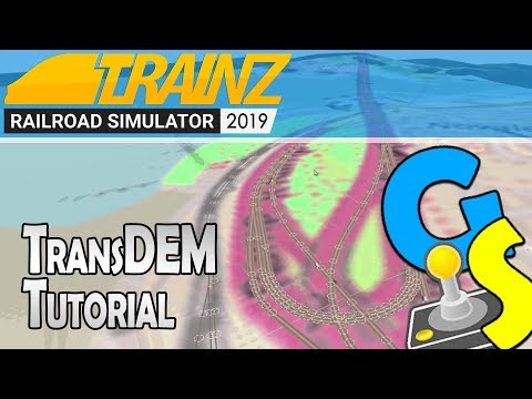 TransDEM Tutorial - Basic Trainz Route from Scratch