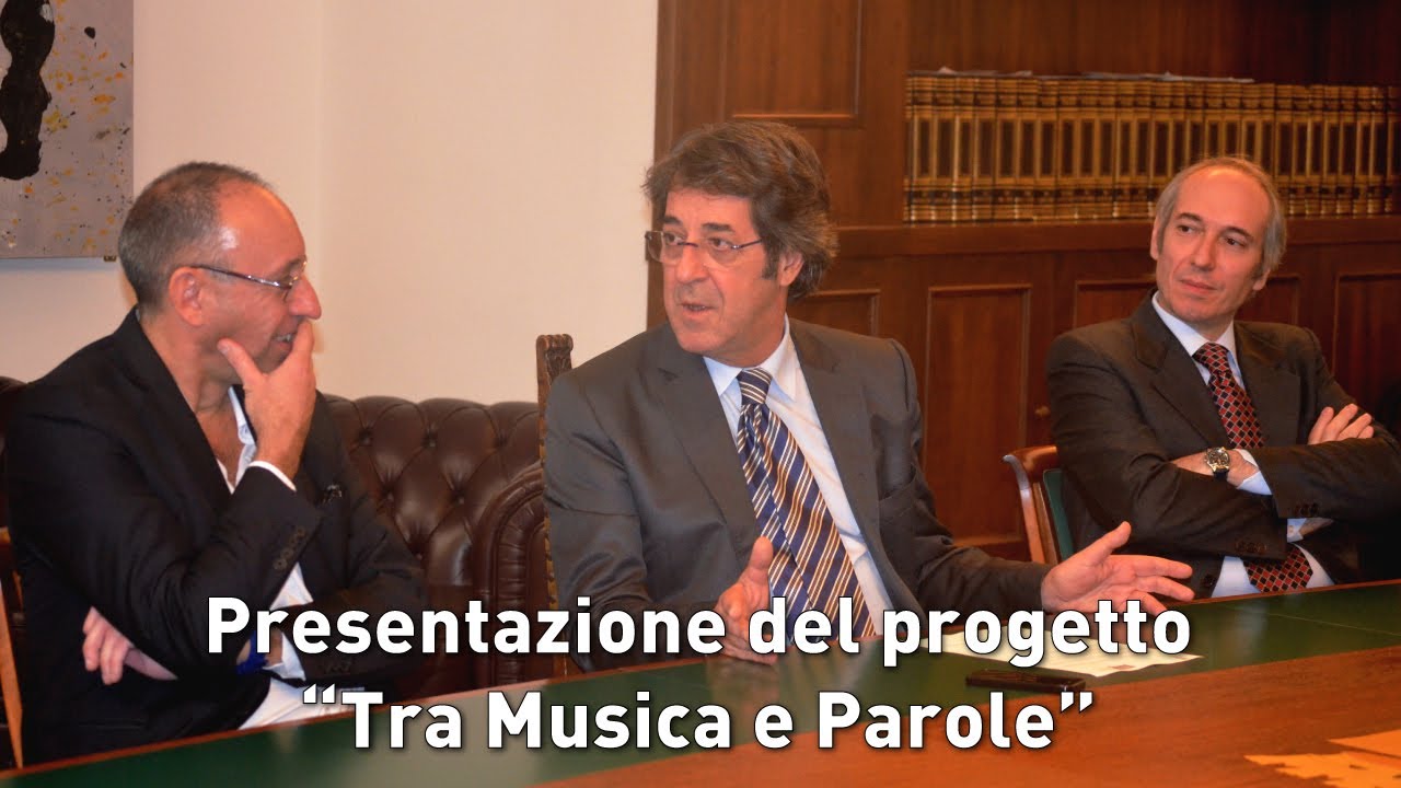Lecce: Presentazione del progetto "Tra Musica e Parole" | InOnda WebTv