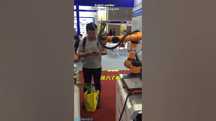 Robotic  robotic arm machine for 10kg payload #cobotwelder #weldingcobot #cobot #jocrt #cgxi