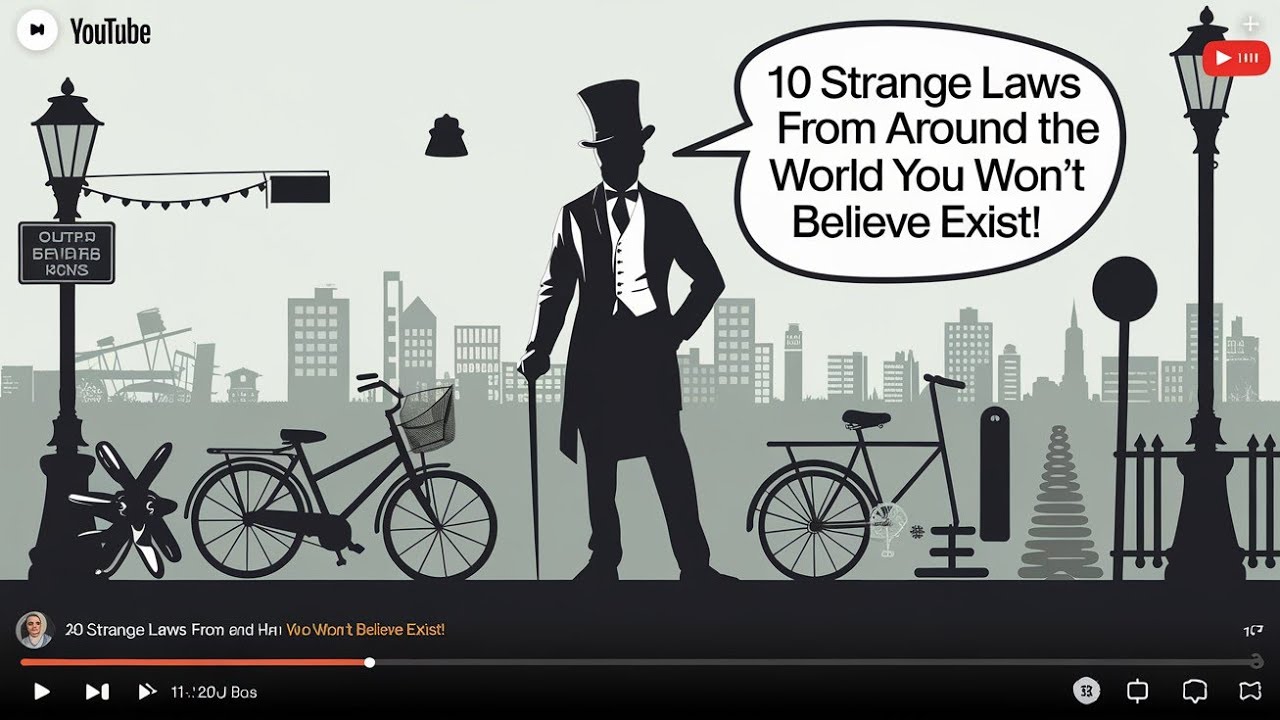 10 Strange Laws from Around the World You Won't Believe Exist! - YouTube