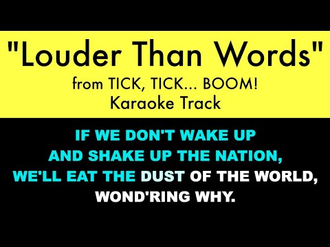 'Louder Than Words'