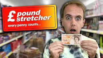 How Long Can I Live on £10 of Food from Poundstretcher