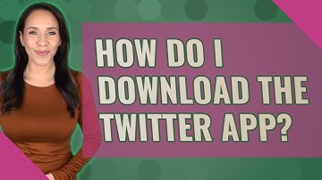 How do I download the Twitter app?