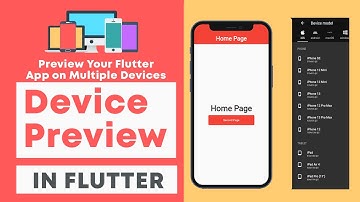 Device Preview in Flutter #khoobcoding