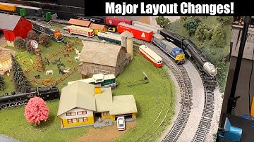 New HO Scale Layout 4x16 Upgrades - Extra Trackage for my Trains
