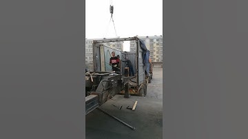 loading tinted float glass mirror to containers