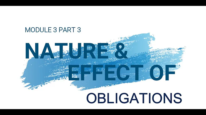 OBLICON LECTURE: NATURE AND EFFECT OF OBLIGATIONS PART 3 (ART. 1167-1168 OF THE NEW CIVIL CODE) - DayDayNews