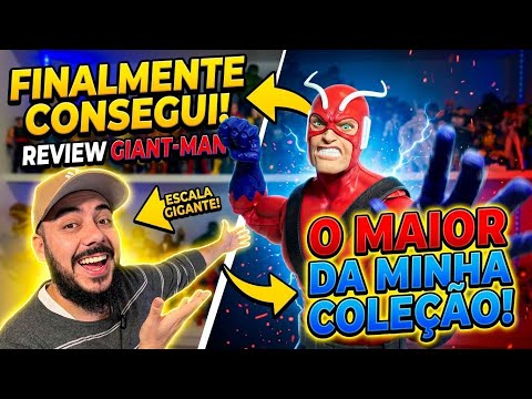 THE BIGGEST FIGURE I'VE EVER BOUGHT! Giant-Man HasLab Marvel Legends Review