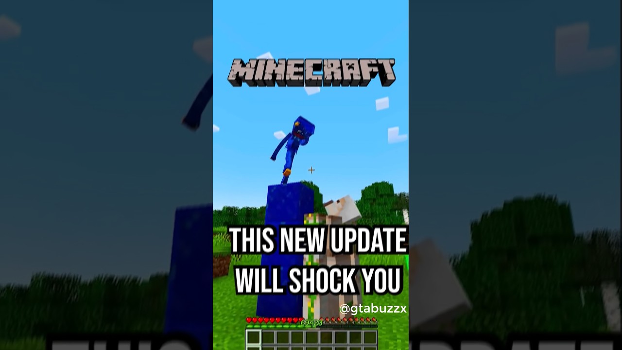 Crazy New Update in Minecraft.. #minecraft #minecraftmemes #minecraftshorts #gta5 #gta #gtavicecity