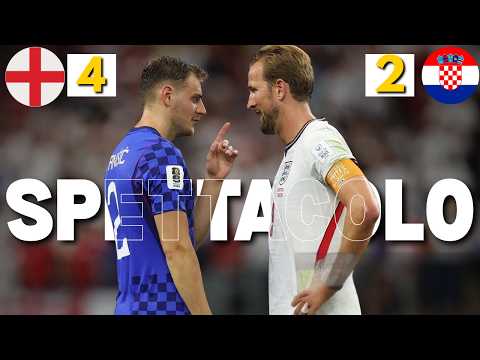 Video Harry Kane è PRESENTE. Inghilterra Inizia Benissimo contro la Croazia (4-2 | Reazione a Caldo