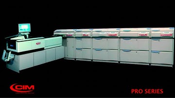 Inline Plastic Card Personalization Solution -  CIM Pro Series in-line + Maximailer Plus HP