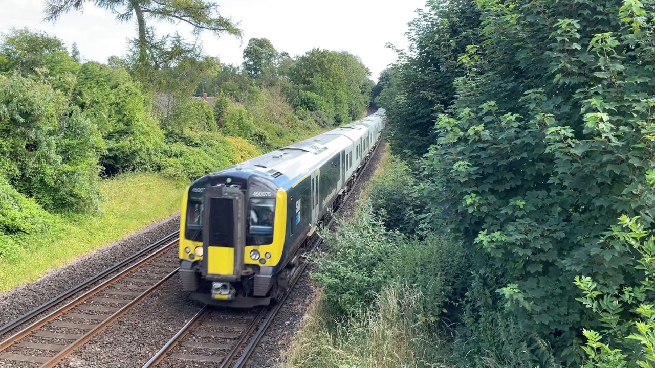 Class 450 + 444 Desiro | 450075 + 444034 | South Western Railway