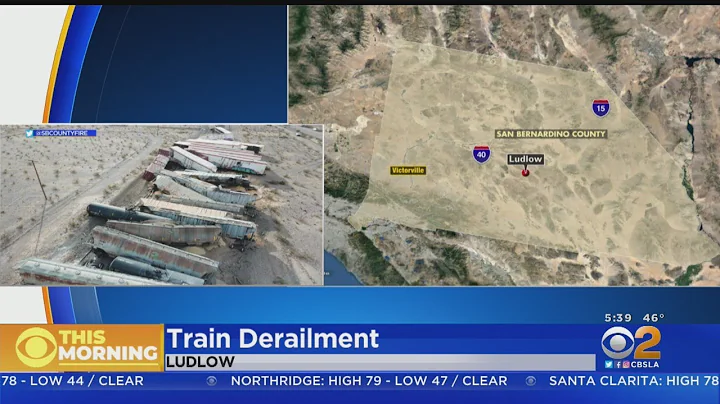 Cleanup Underway After Train Derailment In Ludlow