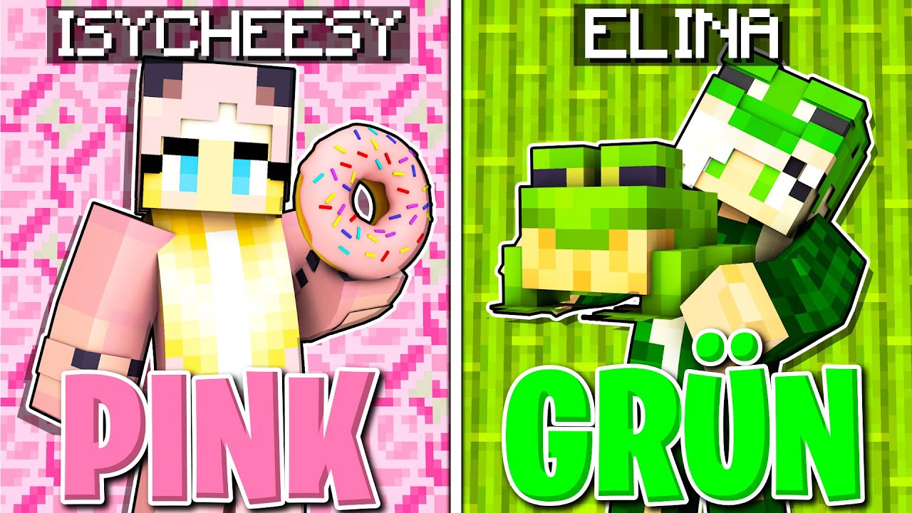 24 STUNDEN nur EINE FARBE!