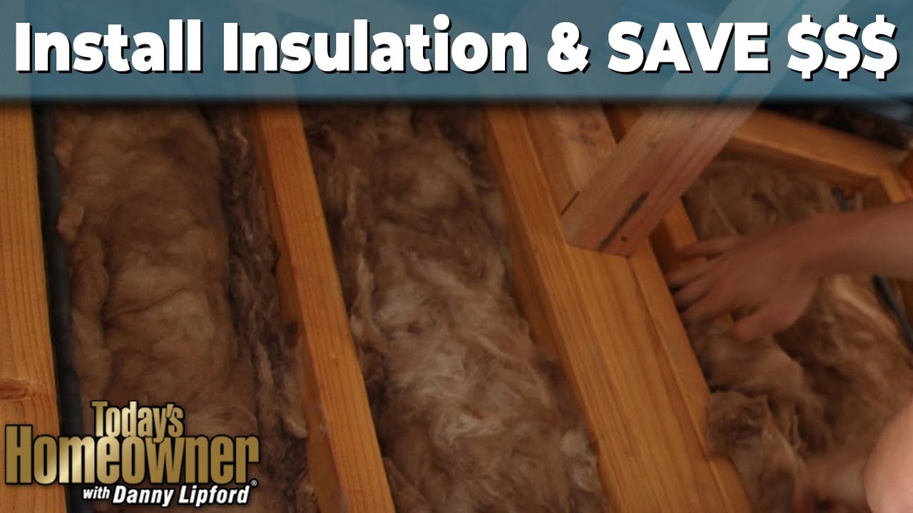 How to add Insulation to SAVE YouTube
