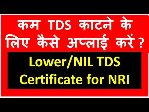 How to Apply Lower TDS Certificate for NRI on TDS CPC I Form 13 I Income Tax I CA Satbir Singh