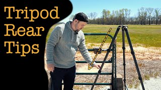 Tripod Rear Support | Shooting Tips