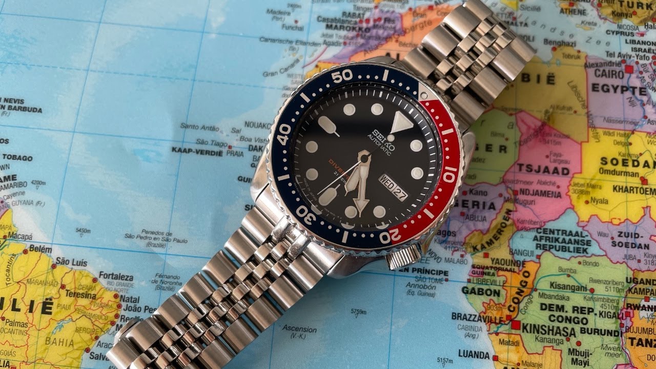 SEIKO SKX013K2 jubilee bracelet vs MiLTAT Super-J Louis JUB 316L Steel  Bracelet V-Clasp Brushed (4K) - YouTube