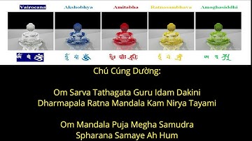Thần chú cúng dường Tam Bảo Tam Căn Phạn ngữ_Dharma Dipo