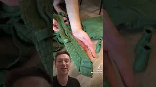 EPIC Homemade Green Army Man Halloween Costume Tutorial #halloween #shorts