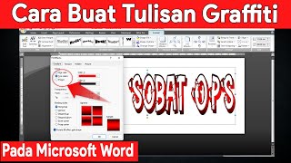 Cara Membuat Tulisan Keren atau Graffiti di Microsoft Word screenshot 5