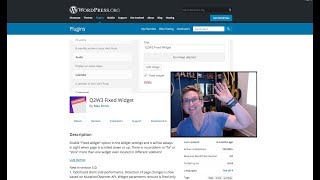 Make a Fixed or Sticky Sidebar in WordPress