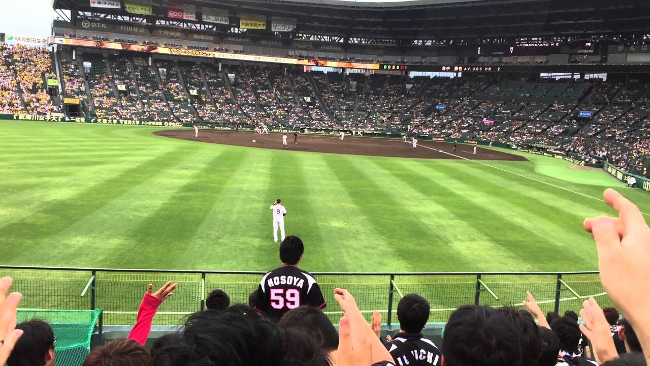 ロッテ　甲子園　１回表応援　ノーカット　２０１５/６/２