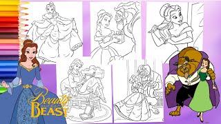 Beauty & the Beast Coloring Princess Belle Reading Book - Disney COMPILATION Coloring Pages Beauty & the Beast Coloring Princess Belle Reading Book - Disney COMPILATION Coloring Pages
