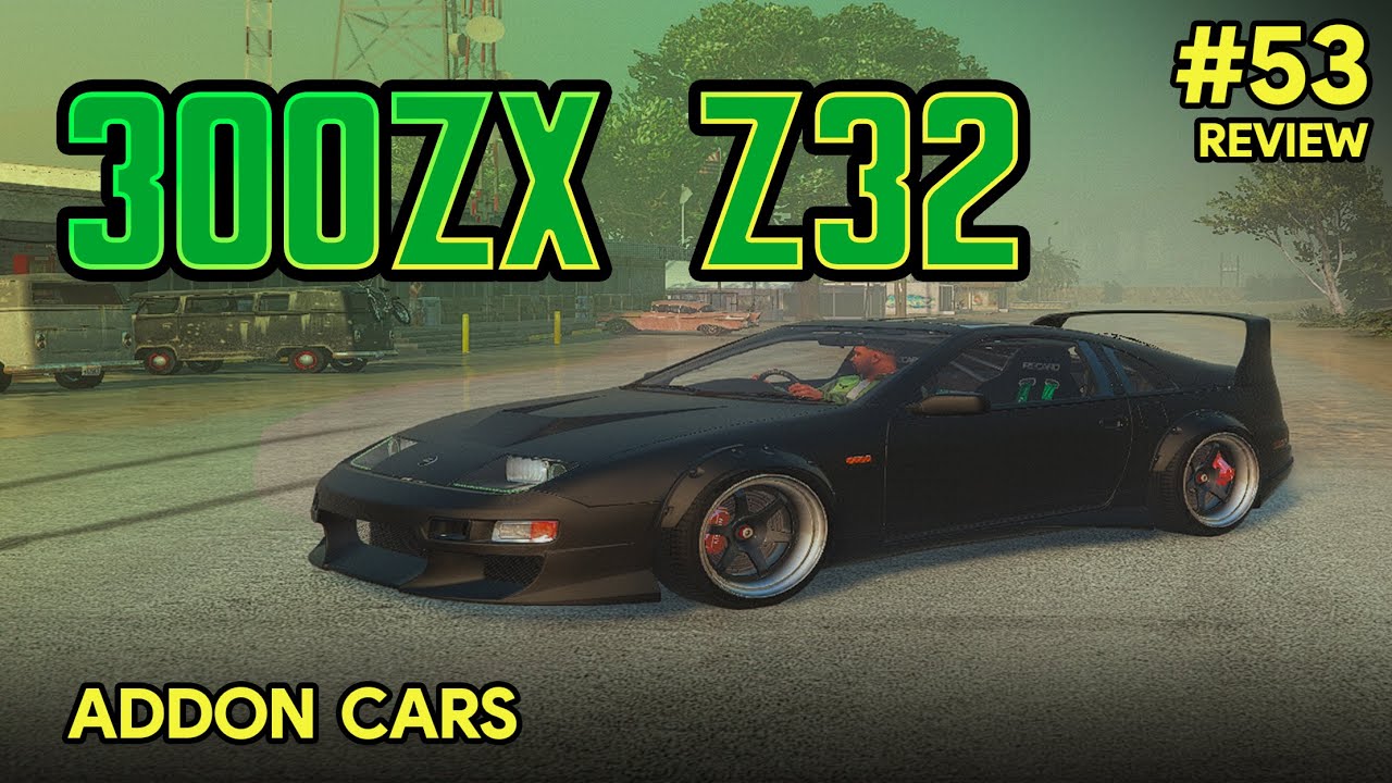 GTA 5 Nissan 300ZX Z32 Mod Review - 53