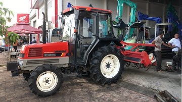 Máy Cày Yanmar F395 Cabin Máy Lạnh | Giá Trong Video :  Cửa Hàng Nông Ngư Cơ Nguyễn Văn Châu